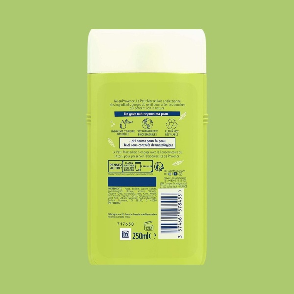 Le Petit Marseillais Shower Gel Mandarin et Lime 250ml